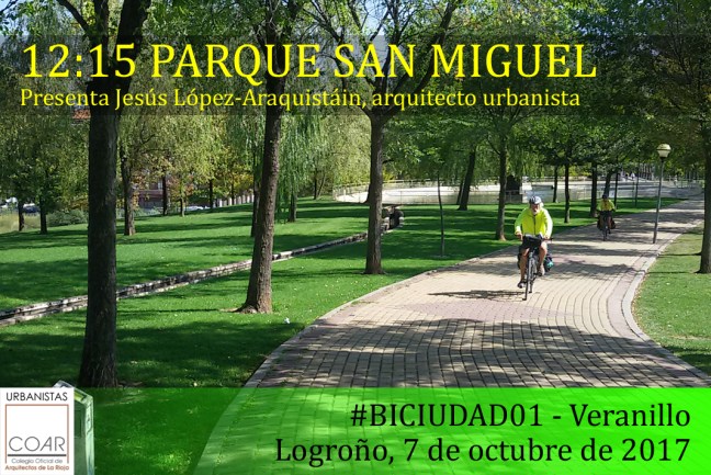 BICIUDAD01 Veranillo - TARJETA Parque San Miguel